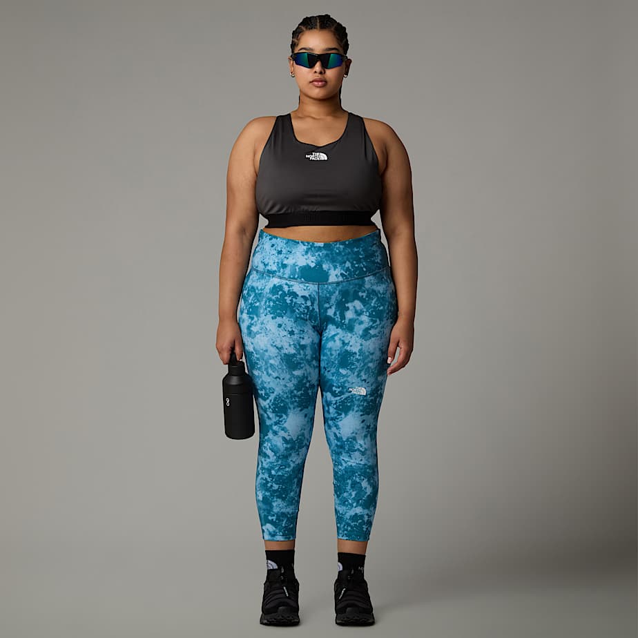 Women s Plus Size Flex High Rise 7 8 Printed Leggings The North Face UK