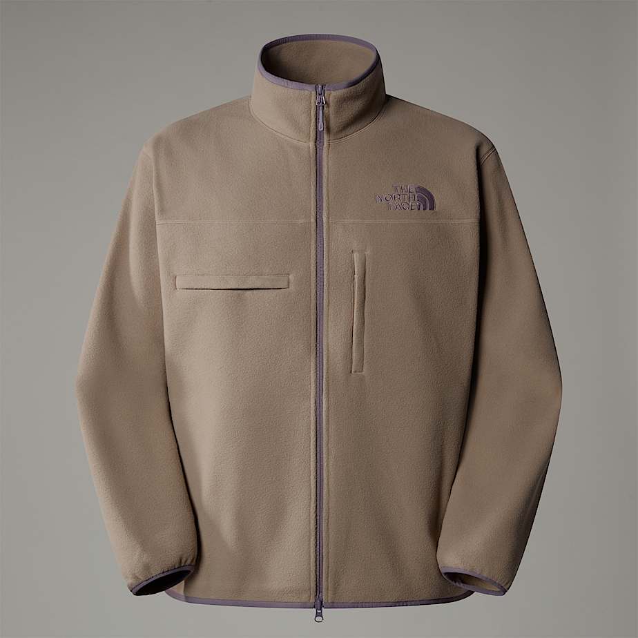 Giacca in pile con cerniera integrale da uomo The North Face IT