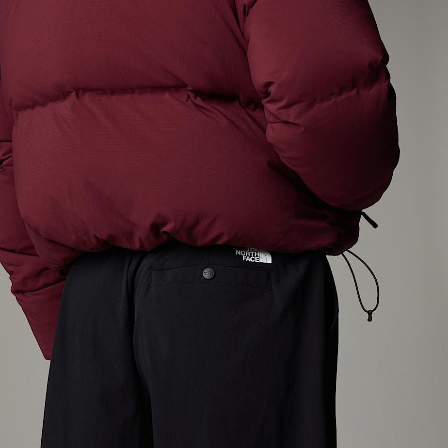 Burgundy north face jacket shop