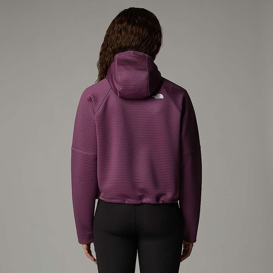 Women s Vertical Thermal Full Zip Hooded Jacket The North Face FI