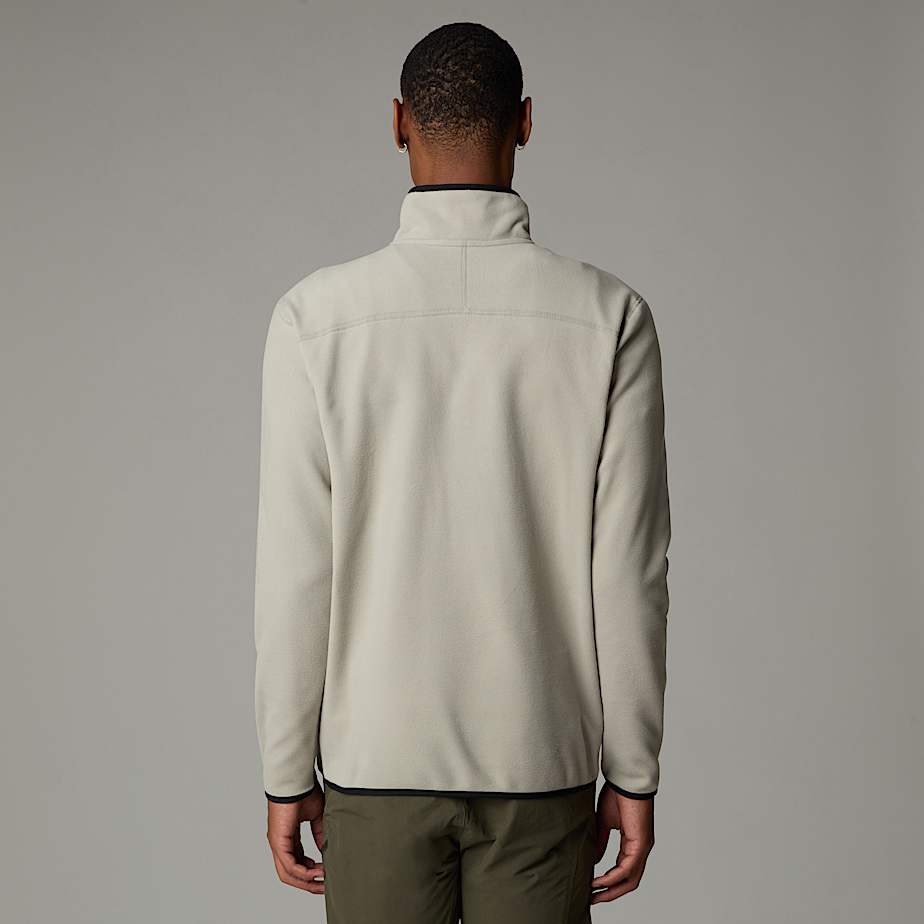 Forro polar blanco hombre top