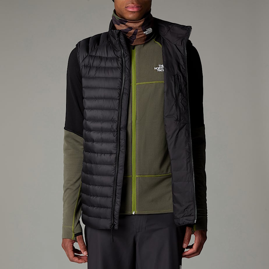 Black gilet north face shop