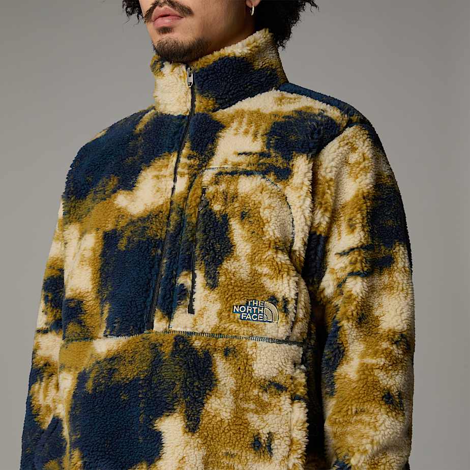 Mens north face fleece pullover new arrivals