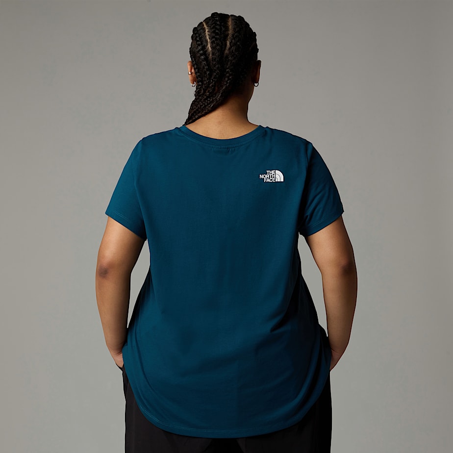 Women s Plus Size Simple Dome T Shirt The North Face UK