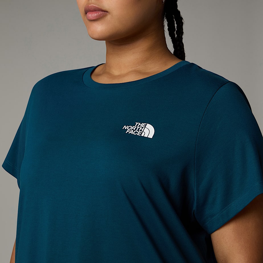 Women s Plus Size Simple Dome T Shirt The North Face UK