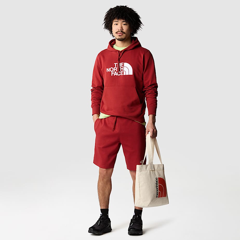 North face drew peak hoodie red clearance