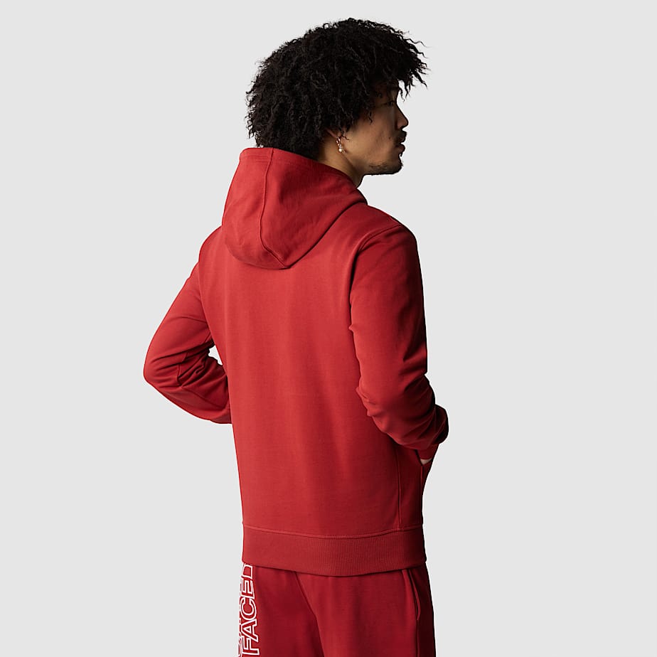 North face drew peak hoodie red clearance