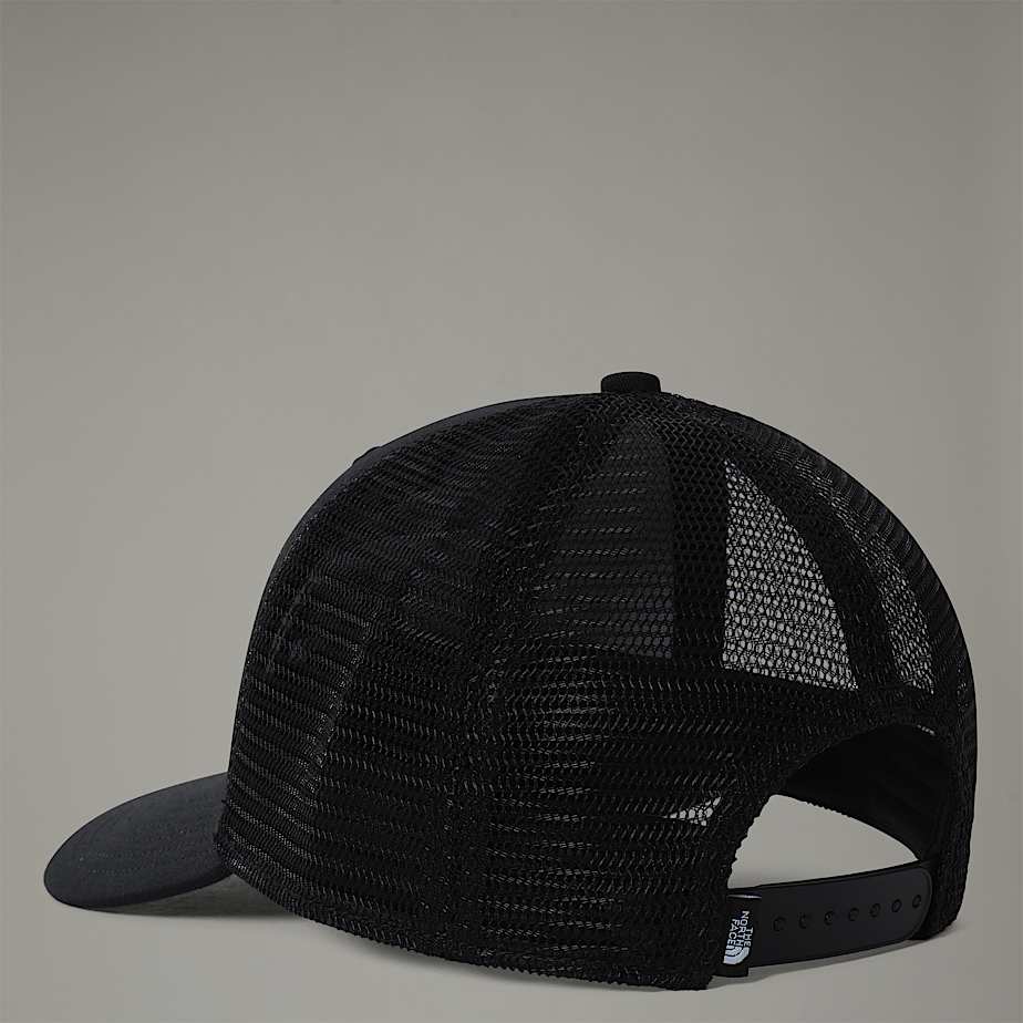 Black north face trucker hat discount