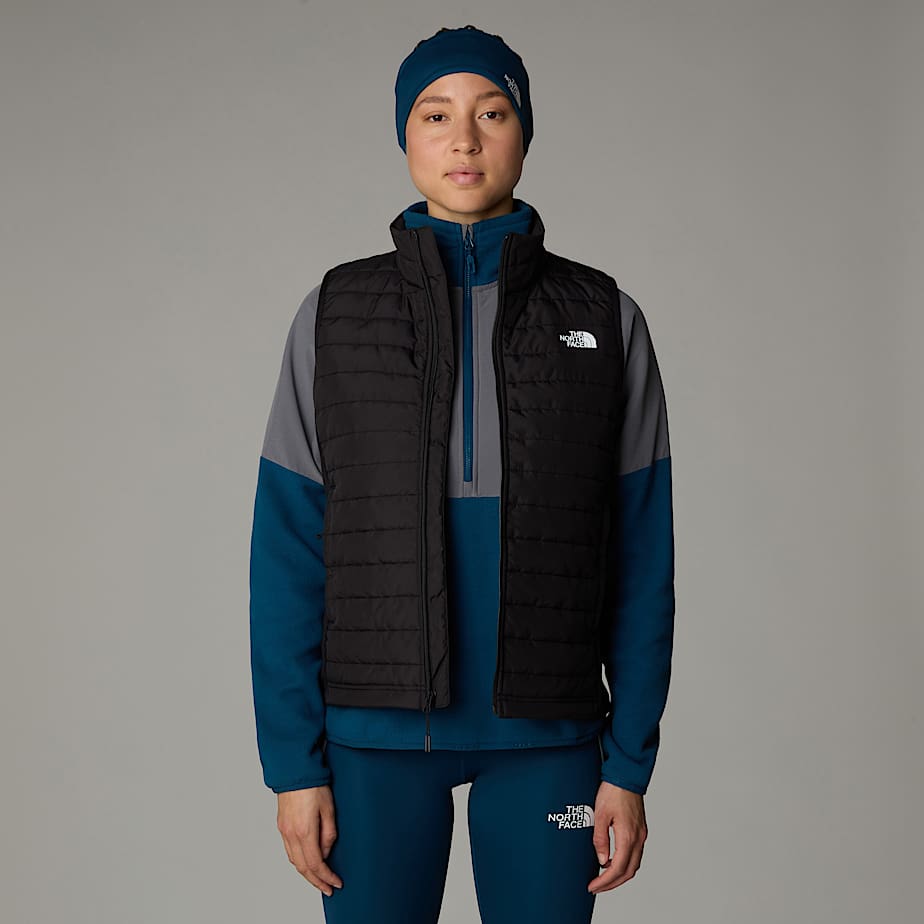 Black north face gilet womens shop