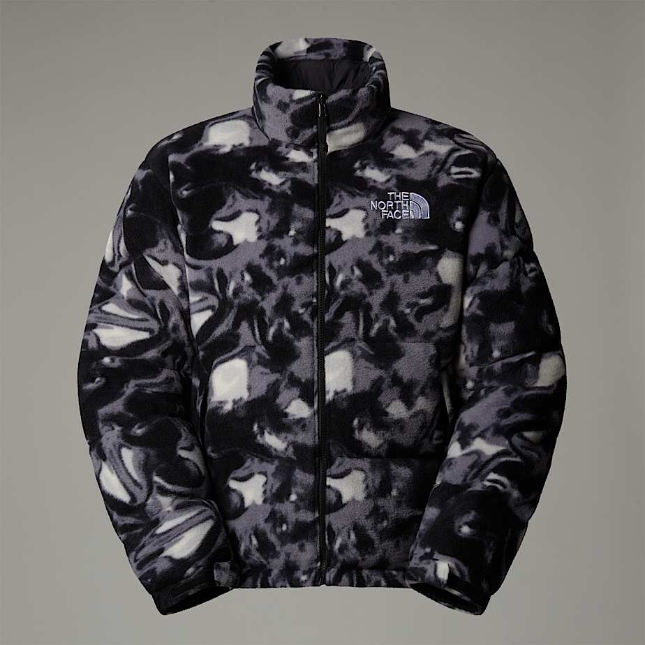 Black nuptse jacket mens outlet