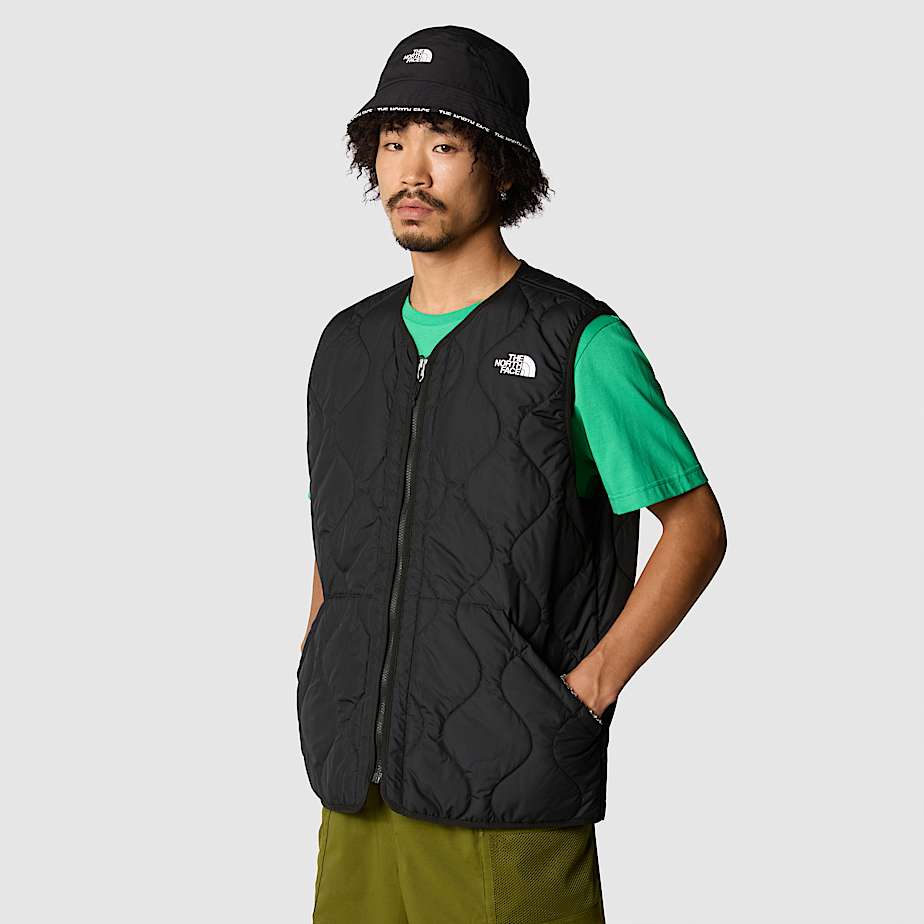 North face padded gilet discount