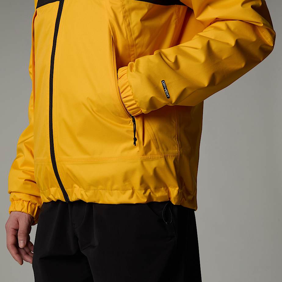 The north face 1990 mountain q jacket yellow top