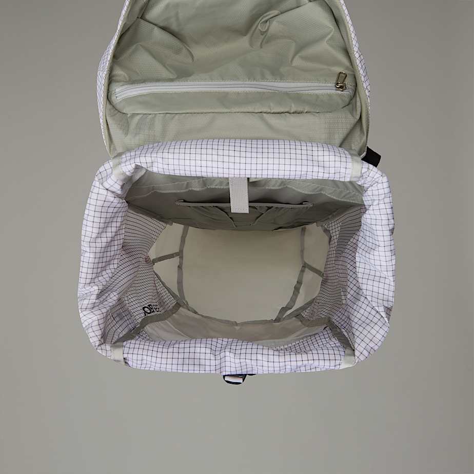 Silver north face backpack shop