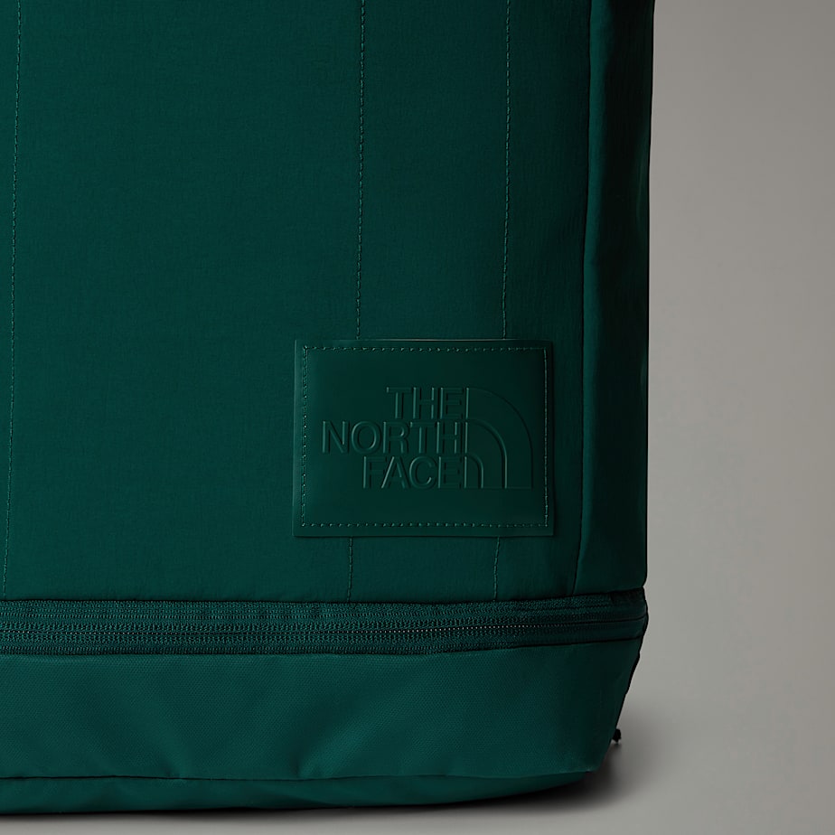 Green north face backpack deals