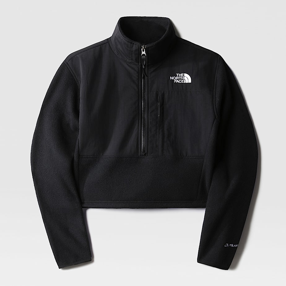 Women s Cropped Denali Fleece Jacket The North Face UK