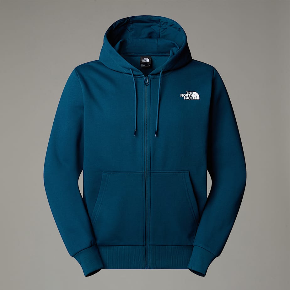 Men s Simple Dome Full Zip Hoodie The North Face UK