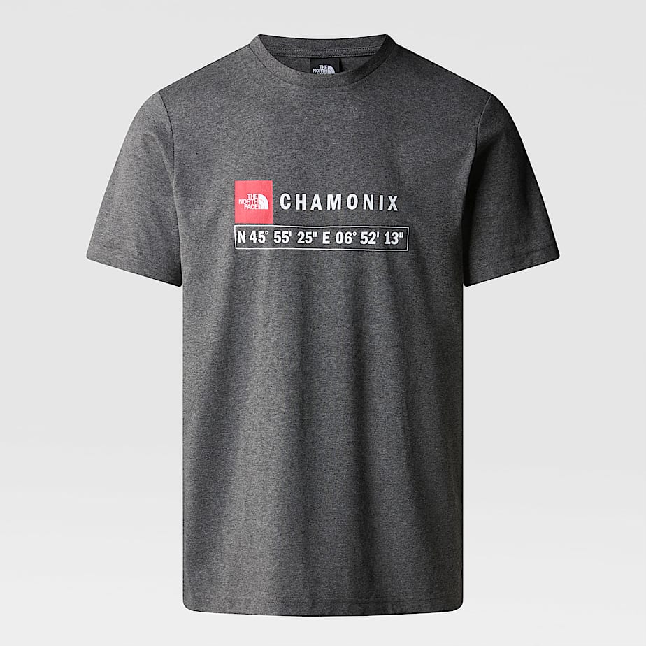 T shirt Chamonix GPS pour homme The North Face FR