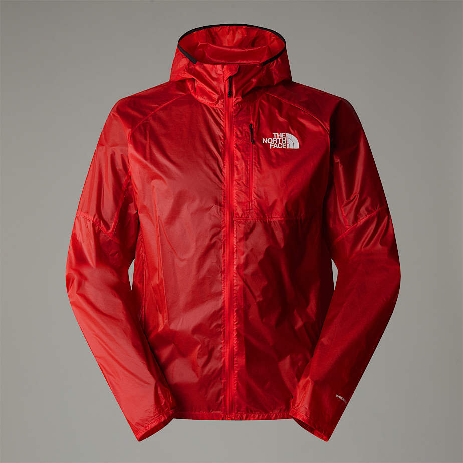 The north face windbreaker red on sale