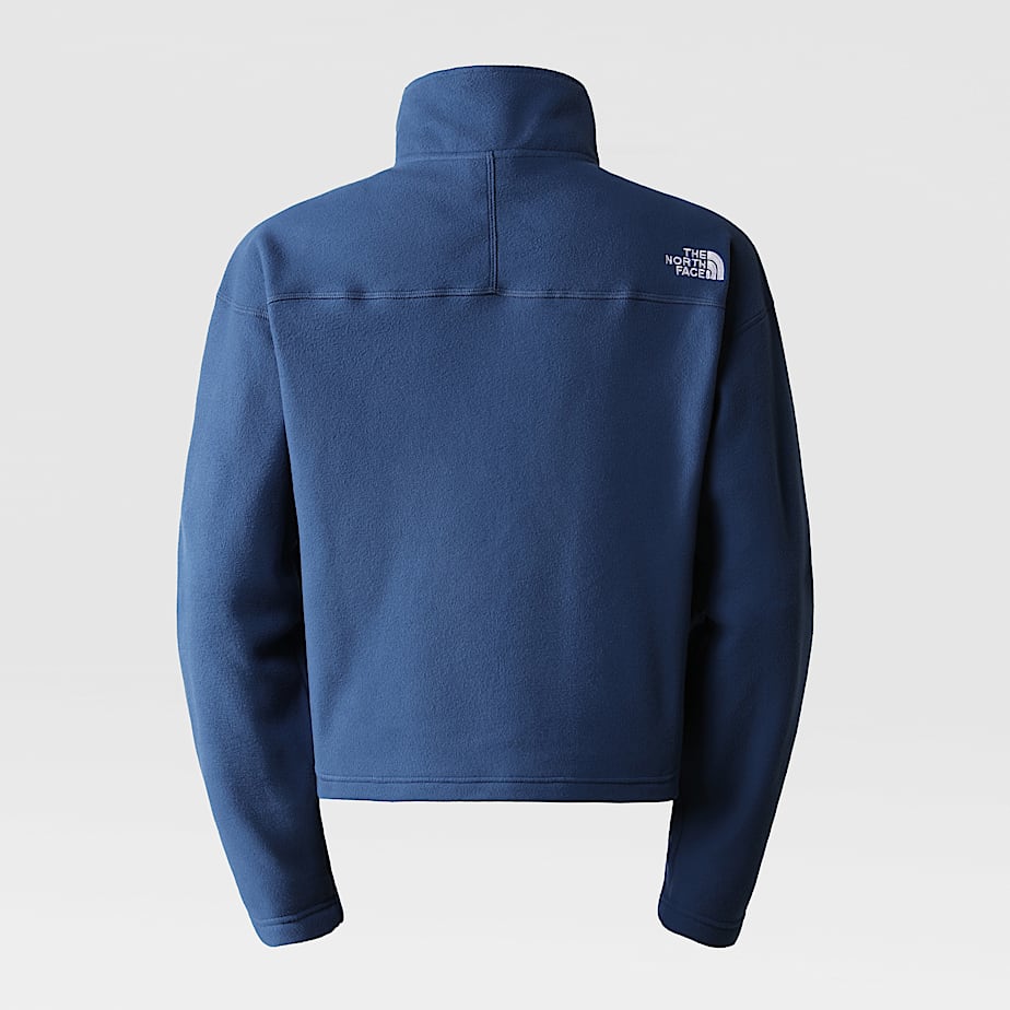 Cropped zip fleece on sale