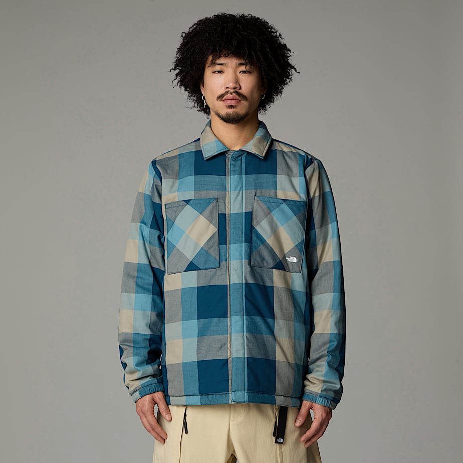 Men s Afterburner Insulated Flannel Jacket The North Face FI