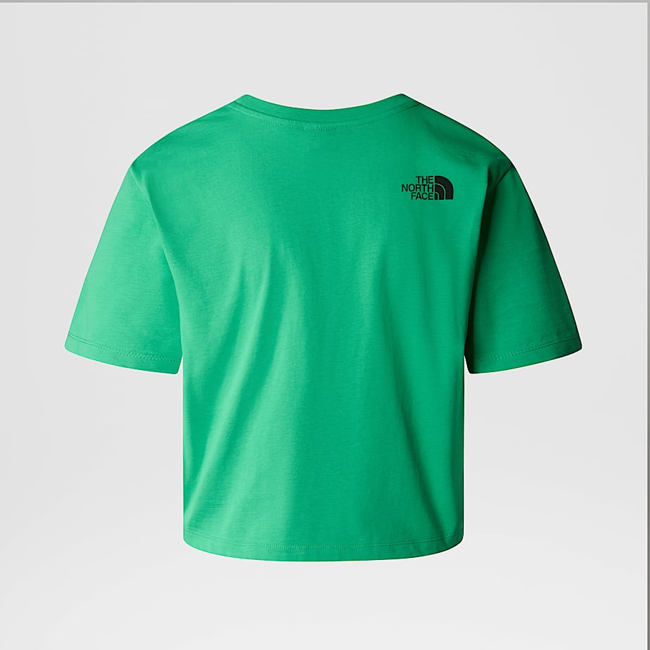 Fine kurzgeschnittenes T Shirt fur Damen The North Face DE
