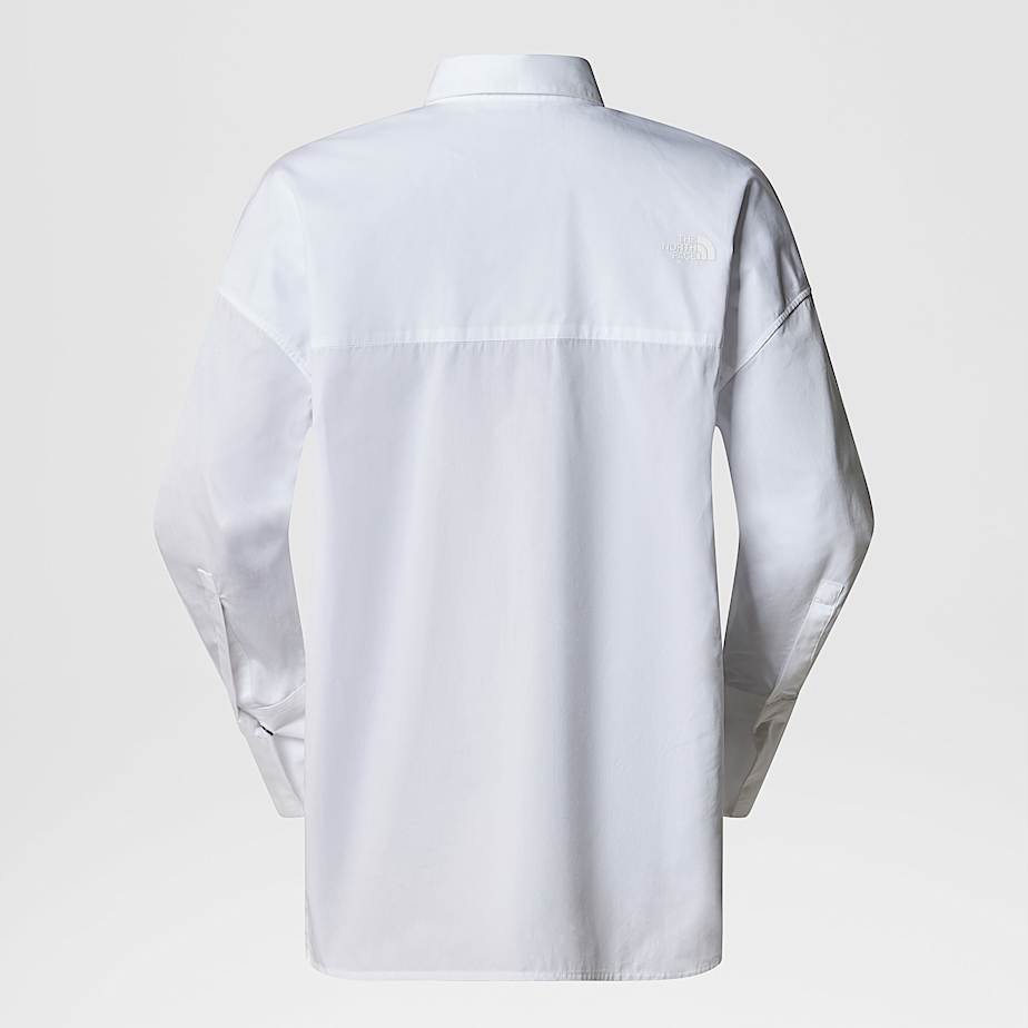 White high low shirt online