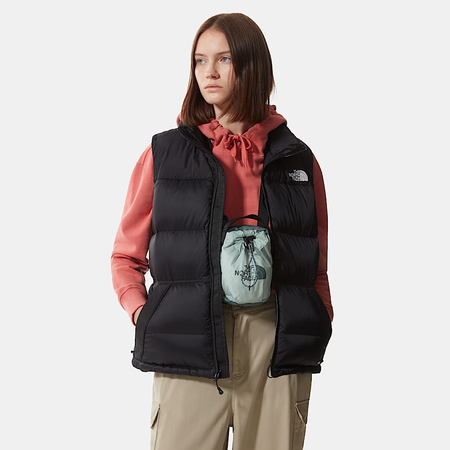 Black north face gilet womens on sale