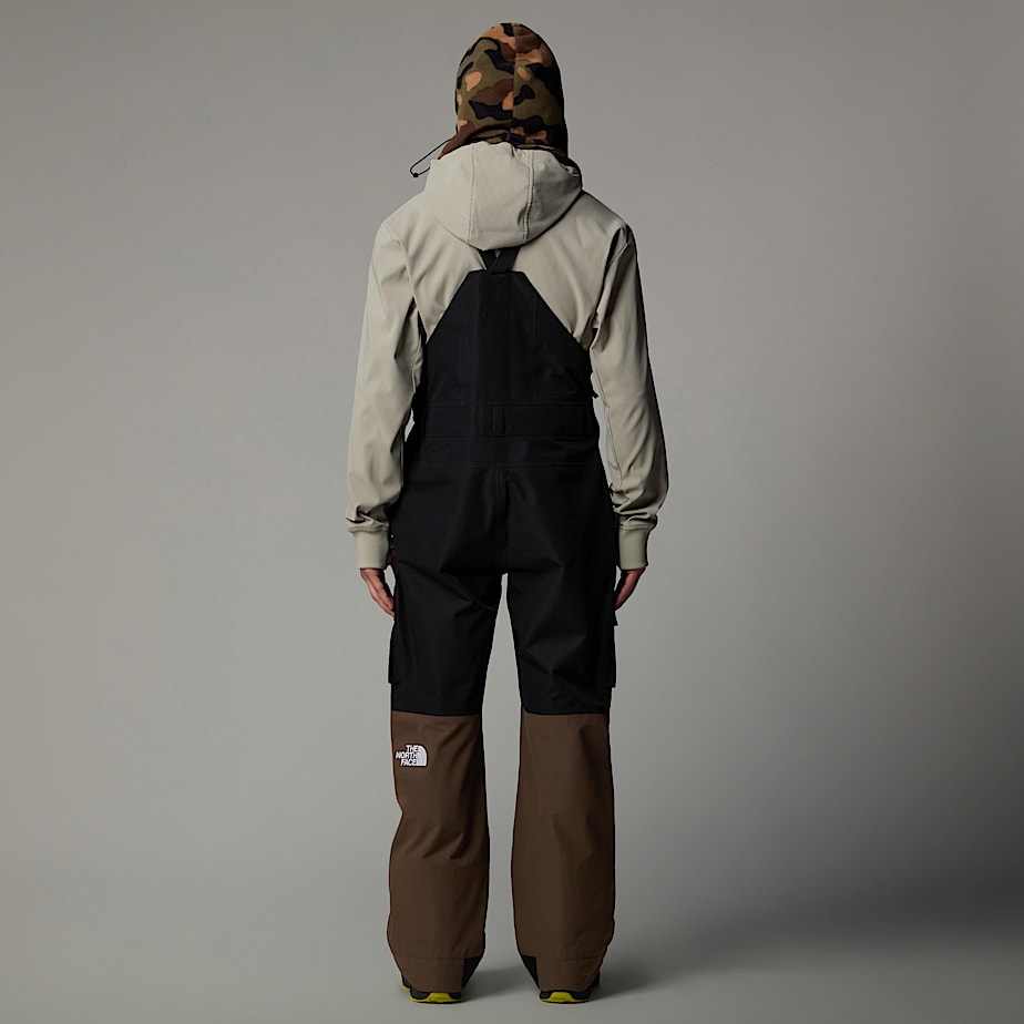 North face nuptse bib top