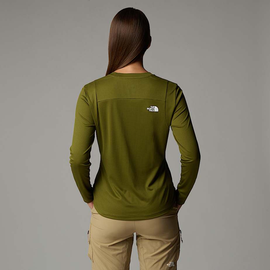 Women s LIGHTRANGE Packable Long Sleeve T Shirt The North Face UK