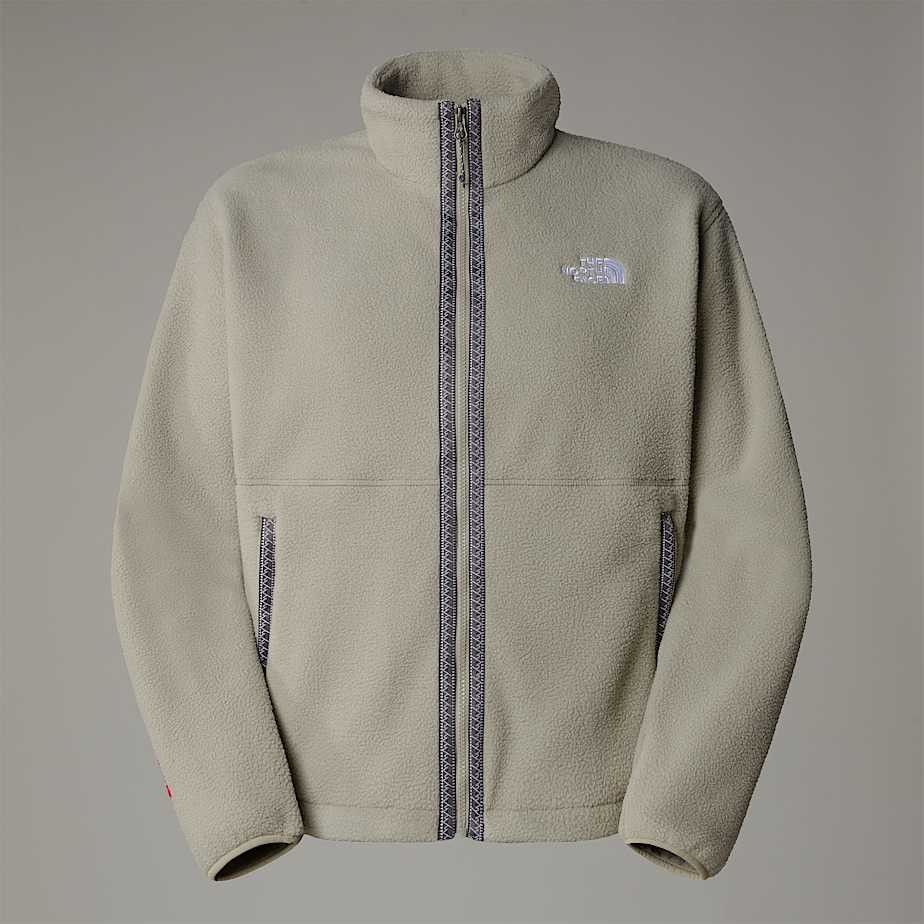 Beige north face fleece deals