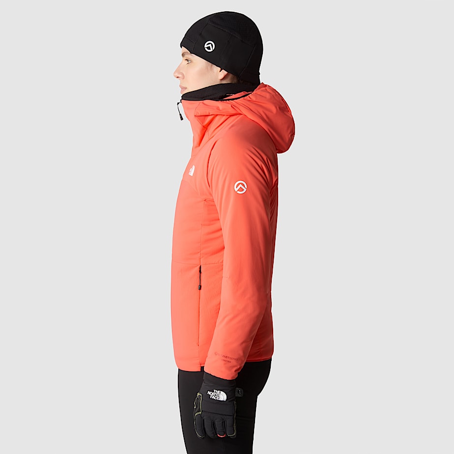 Red north face hoodie womens discount