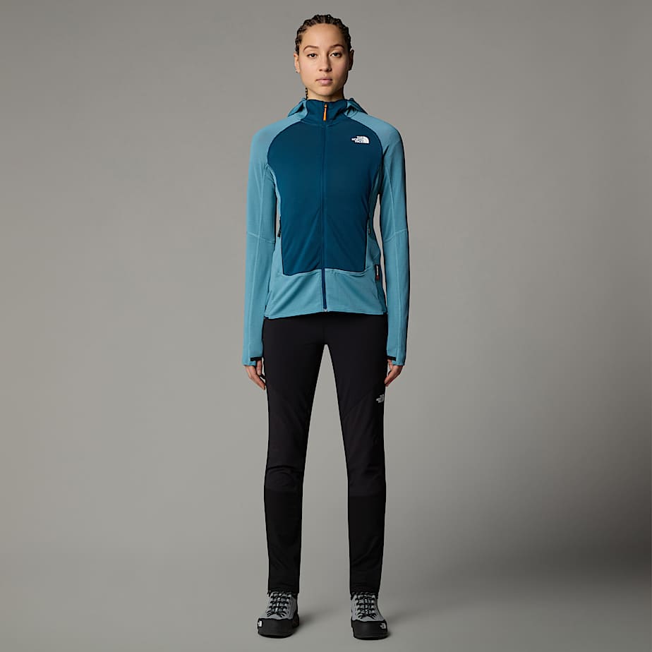 Women s Bolt Polartec Power Grid Hooded Jacket The North Face FI