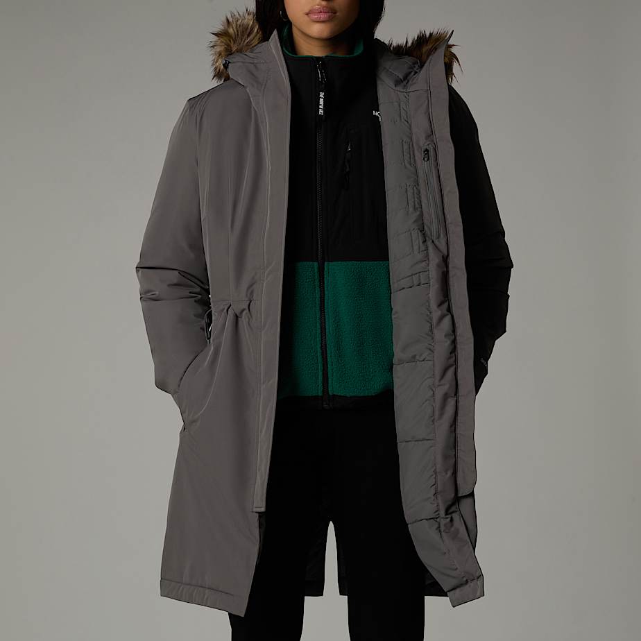 North face zaneck parka womens grey shop