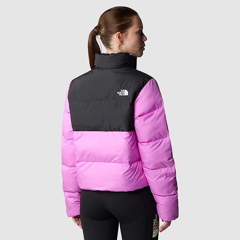 North face crop jacket hot sale