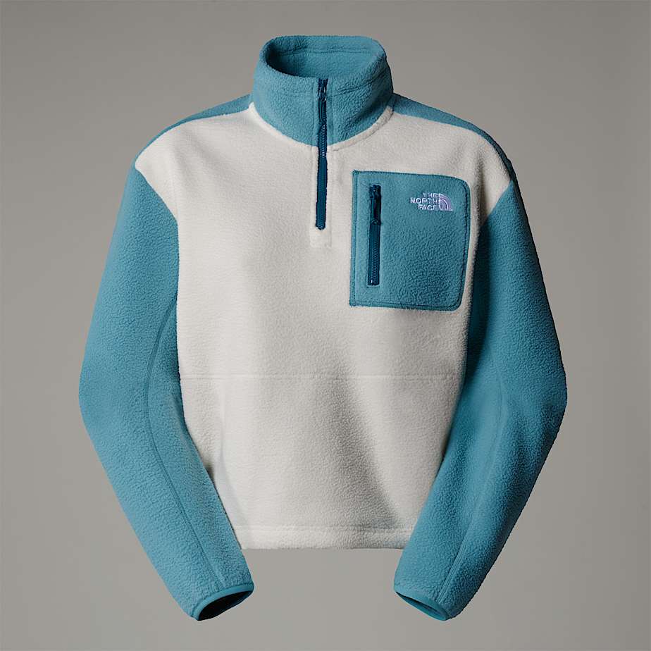 Womens north face half zip online
