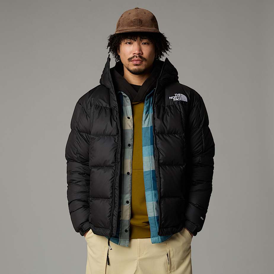 Men s Lhotse Down Hooded Jacket The North Face IE