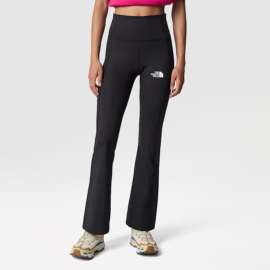 Womens bell bottom leggings hot sale