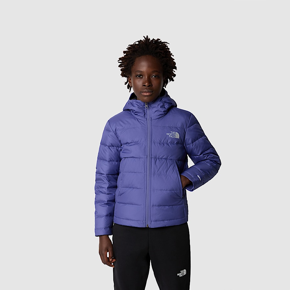 Boys grey north face jacket discount