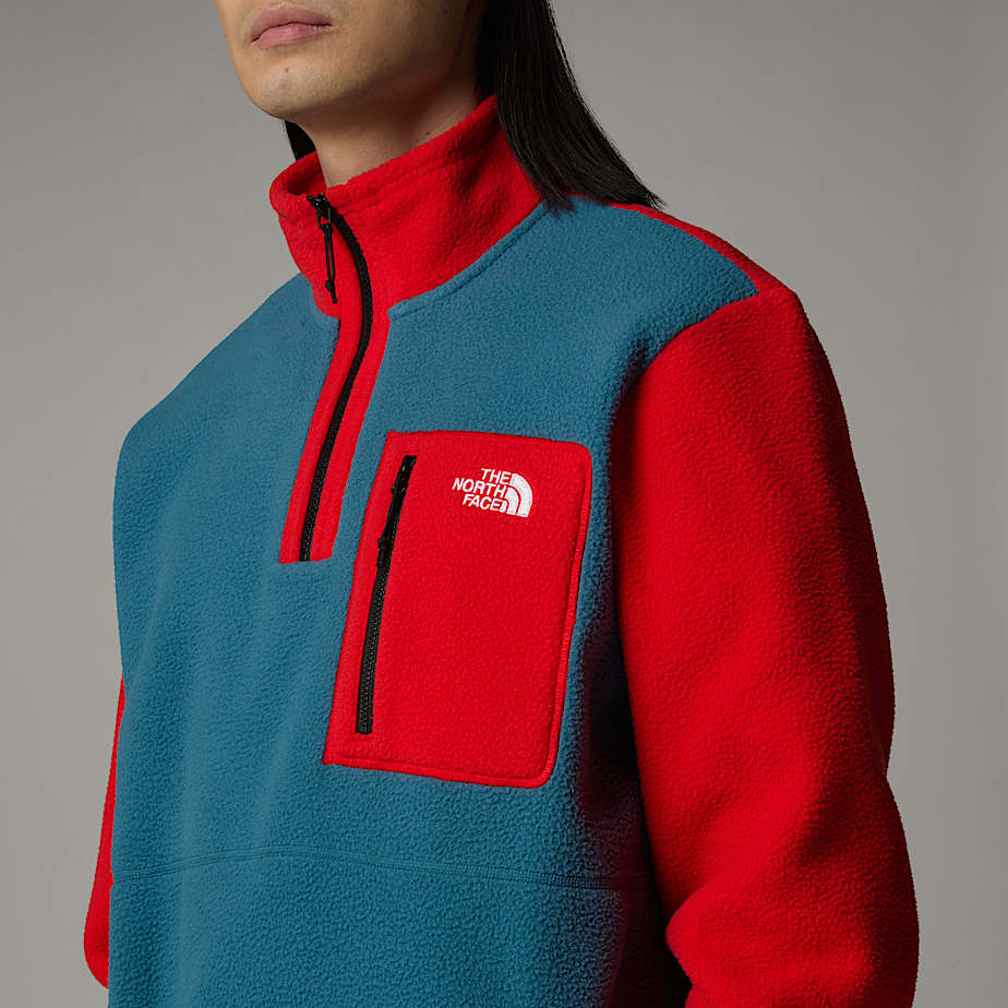 Quarter zip north face fleece best sale