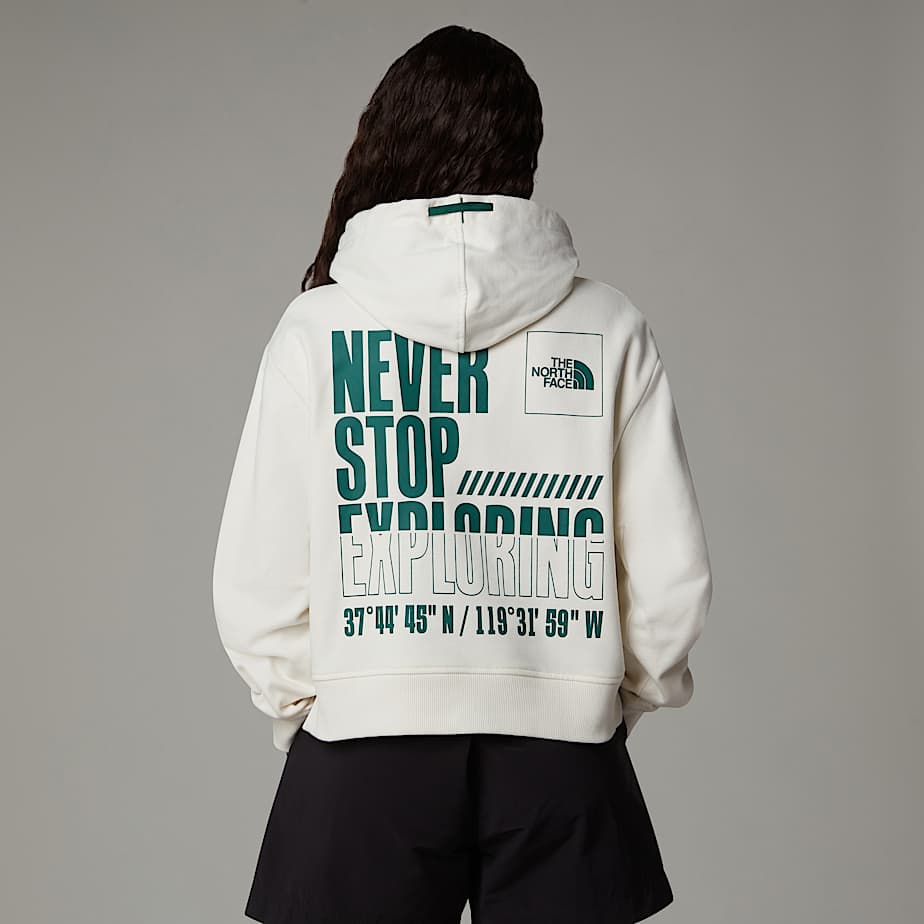 Cropped north face hoodie online
