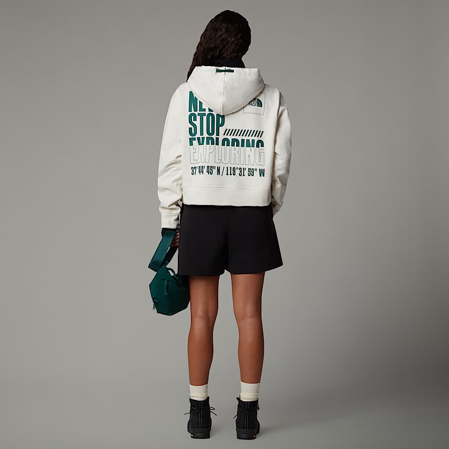 Cropped north face hoodie online