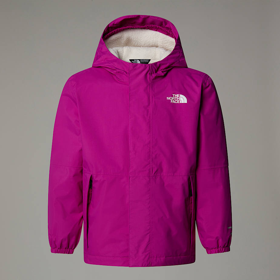 Pink rain jacket north face online