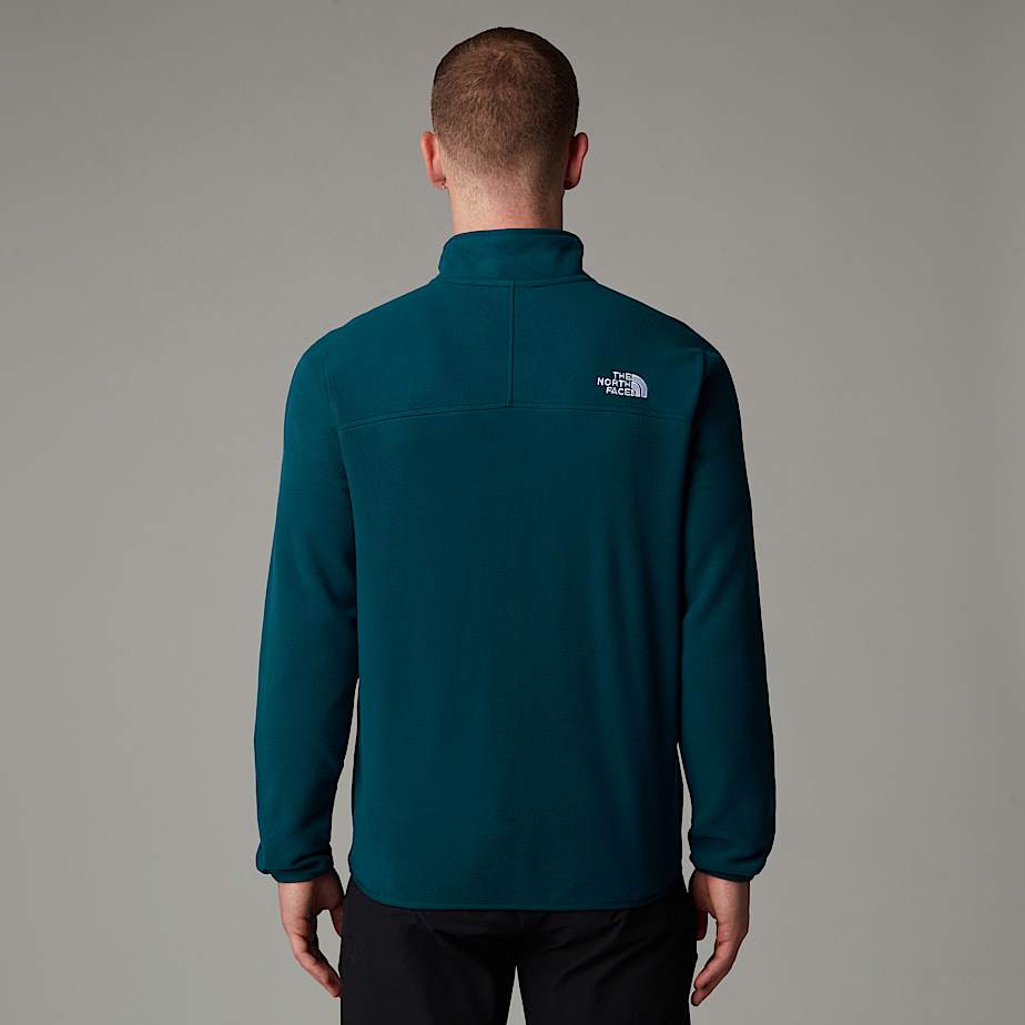 Men s 100 Glacier 1 4 Zip Fleece The North Face UK