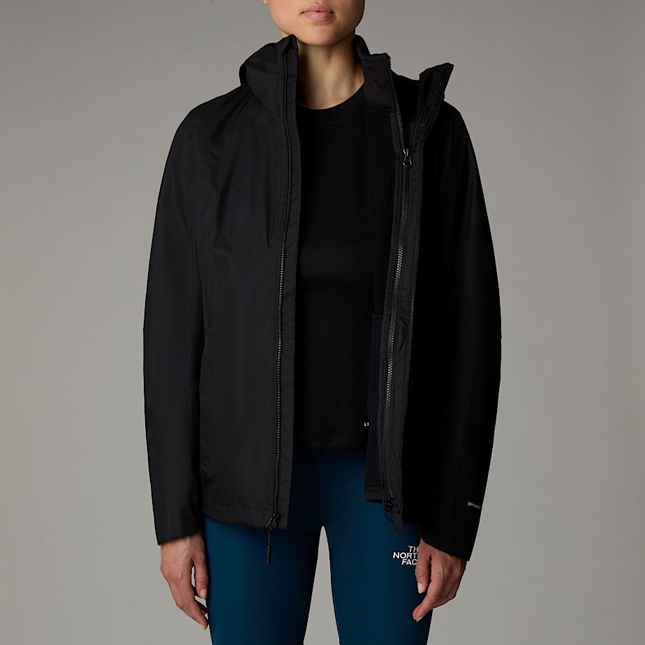 Womens north face quest jacket black online