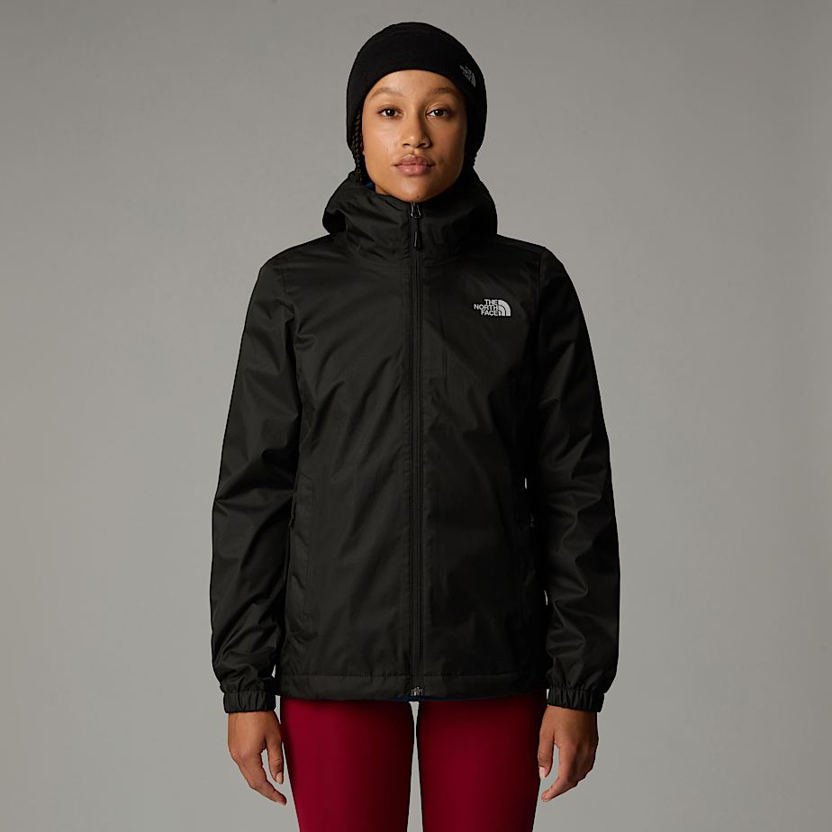 Womens black north face jacket with hood cheap