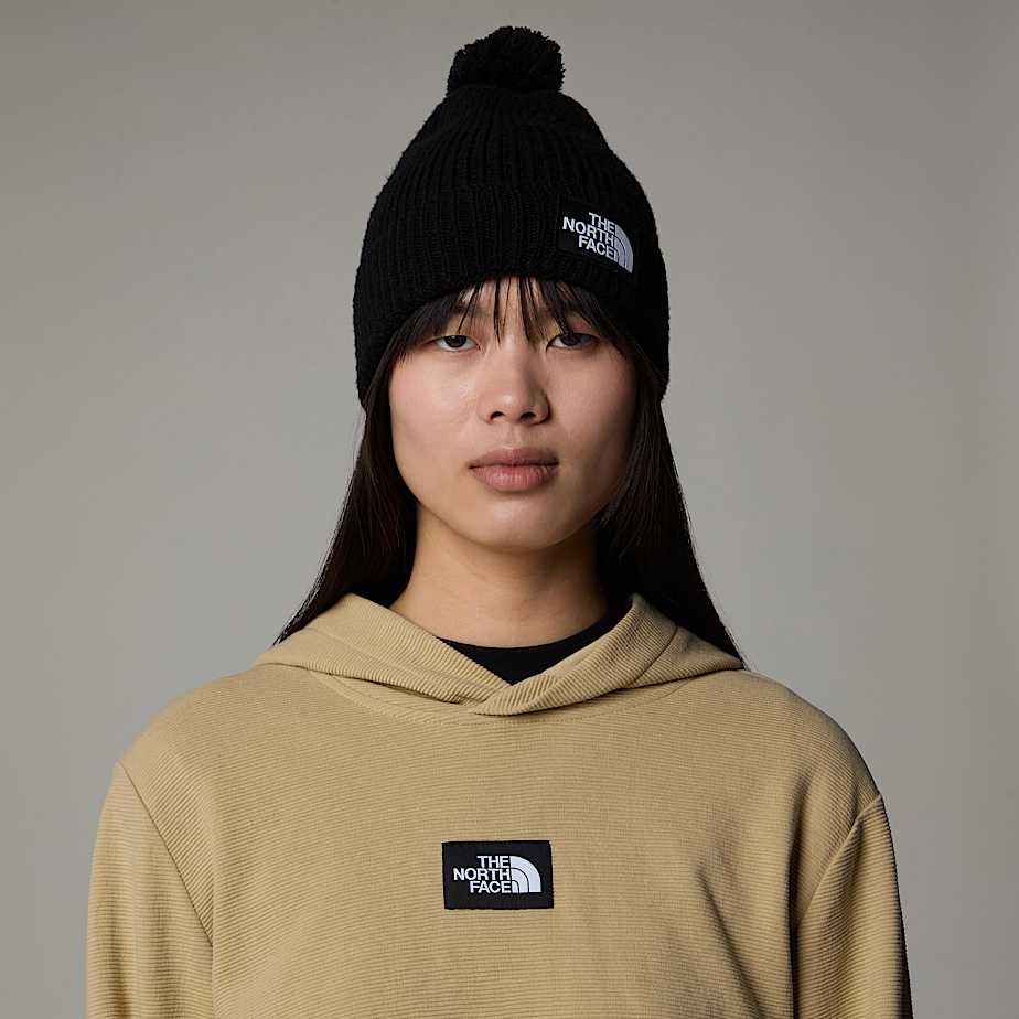 TNF Logo Box Pom Beanie The North Face DK