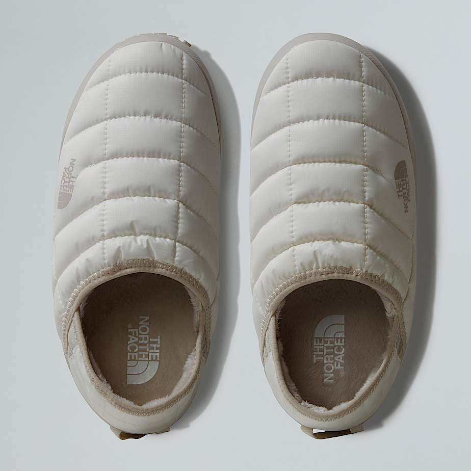 North face down slippers womens top