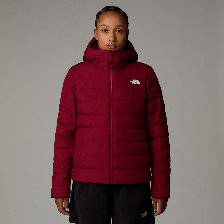 Women's stretch down hoodie hotsell