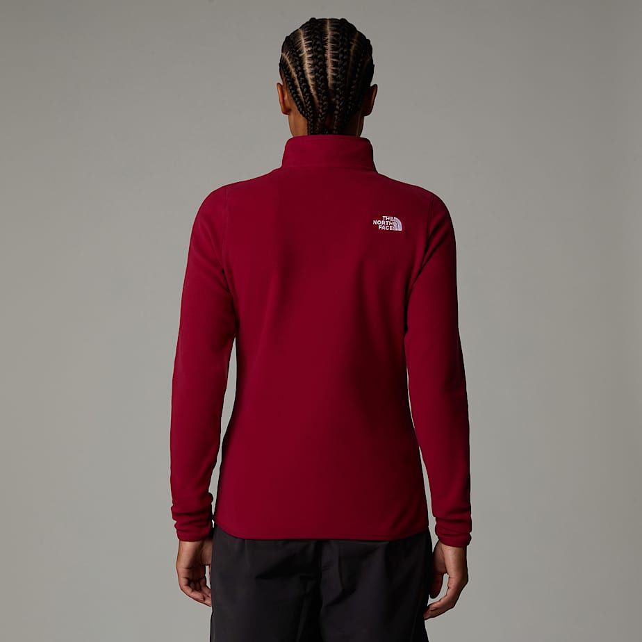 North face 100 glacier full zip womens fleece online