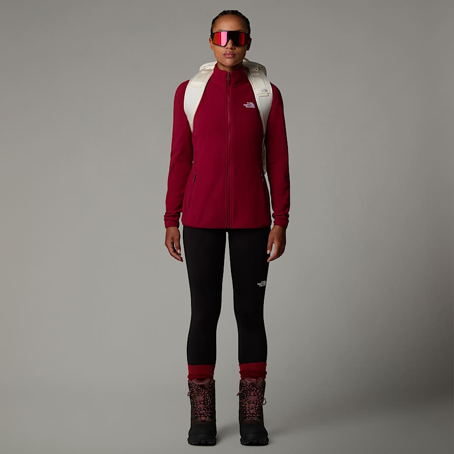 The north face women's crescent full zip sales